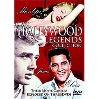 The James Dean Story + Elvis, the complete story + We remember Marilyn Monroe [DVD IMPORT - UDEN DK TEKST]