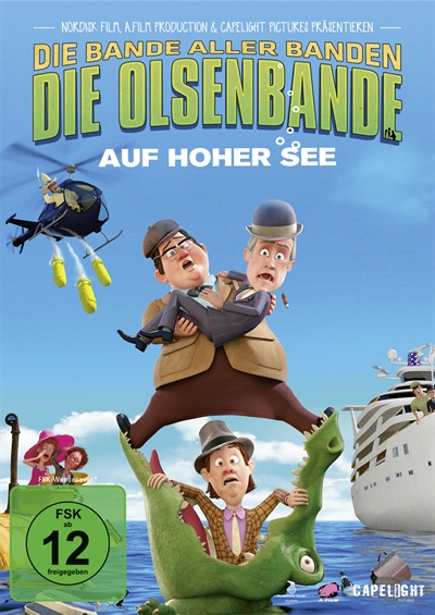 Olsen Banden på dybt vand [DVD]