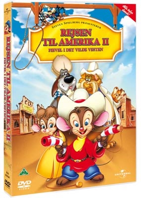 Rejsen til Amerika II: Fievel i det vilde vesten (1991) (DVD)