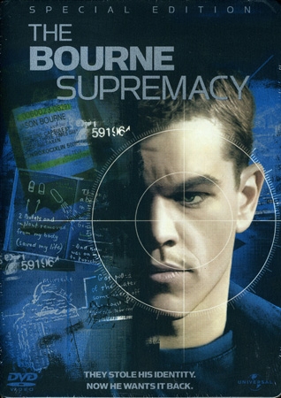 BOURNE SUPREMACY, THE  - STEELBOOK - COLLECTORS ED. [DVD]