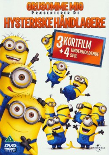 GRUSOMME MIG PRÆSENTERER - DE HYSTERISKE HÅNDLANGERE [DVD]