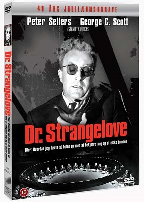 Dr. Strangelove - eller Hvordan jeg lærte at glemme mine bekymringer og elske bomben (1964) [DVD]