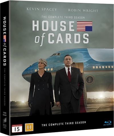 HOUSE OF CARDS - SEASON 3 [BLU-RAY]