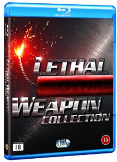 DØDBRINGENDE VÅBEN 1-4 - LETHAL WEAPON 1-4 COLLECTION [BLU-RAY]