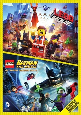 Lego-filmen: Et klodset eventyr (2014) + Lego Batman filmen (2017) [DVD]