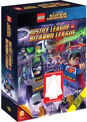 LEGO BATMAN - JUSTICE LEAGUE VS. BIZARRO LEAGUE M/FIGUR (DVD)