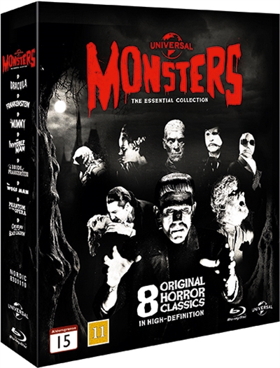 MONSTERS COLLECTION [BLU-RAY]