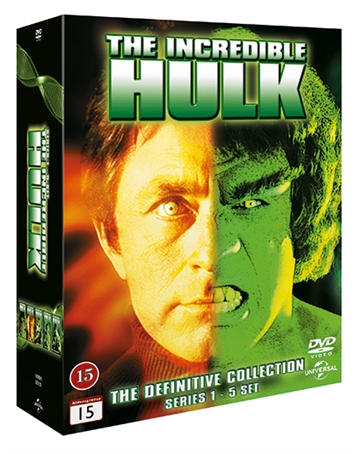 INCREDIBLE HULK COMPLETE - SEASON 1-4 [DVD]