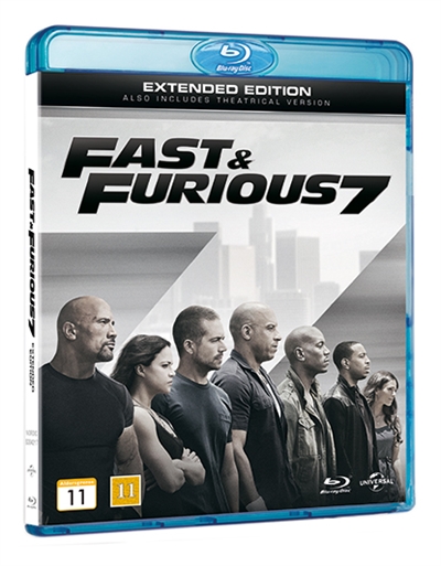 FAST & THE FURIOUS 7, THE - FAST & FURIOUS 7 [BLU-RAY]