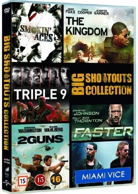 BIG SHOOTOUTS COLLECTION - 2 GUNS + KINGDOM + MIAMI VICE + FASTER M.FL. [DVD]