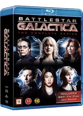 BATTLESTAR GALACTICA - SEASON 1-4 - COMPLETE SERIES BD [BLU-RAY]