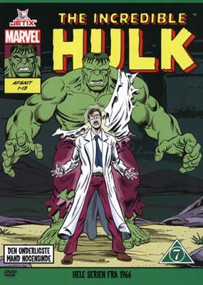 INCREDIBLE HULK, THE - HELE SERIEN FRA 1966 [DVD]