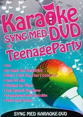 KARAOKE - TEENAGE PARTY - KARAOKE SYNG MED DVD [DVD]