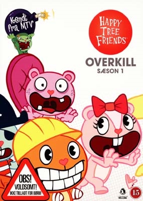 HAPPY TREE FRIENDS - SEASON 1 - 4-DVD BOX [DVD]