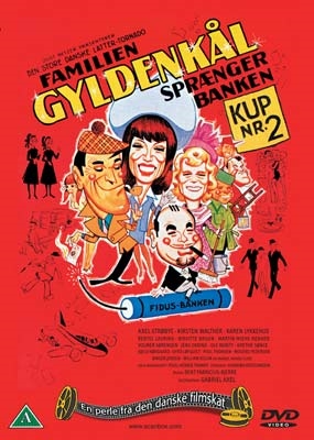 FAMILIEN GYLDENKÅL 2 - SPRÆNGER BANKEN - DANSKE PERLER [DVD]