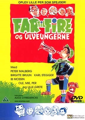 Far til fire og ulveungerne (1958) [DVD]