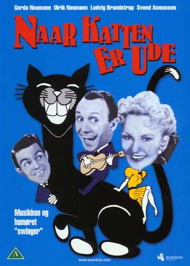 Når Katten er ude (1947) [DVD]