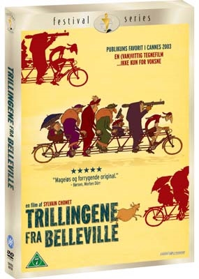 Trillingerne fra Belleville (2003) [DVD]