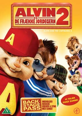 ALVIN & DE FRÆKKE JORDEGERN 2 - ALVIN & THE CHIPMUNKS 2 [DVD]