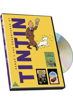 Tintin og Soltemplet (1992) + Det Sorte Guld (1992) + De Syv Krystalkugler (1992) [DVD]