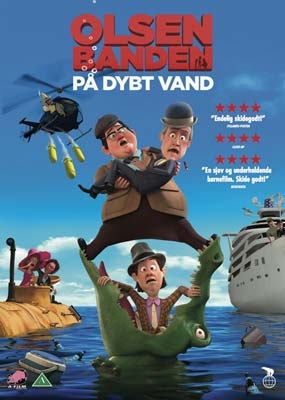 Olsen Banden på dybt vand [DVD]