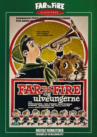 Far til fire og ulveungerne (1958) [DVD]