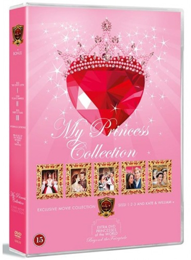 Sissi 1-3 + William and Catherine + Princess of the World beyond the fairytale [DVD]