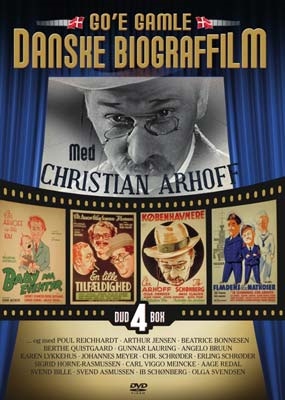 CHRISTIAN ARHOFF - GOÉ GAMLE DANSKE BIOGRAFFILM (4-DVD) [DVD]