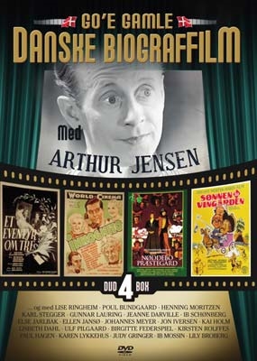 Et eventyr om tre (1954) + Inkognito (1937) + Nøddebo præstegaard (1974) + Sønnen fra vingården (1975) [DVD]