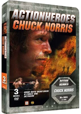 CHUCK NORRIS  (ACTION HEROES) (3-DVD) STEELBOOK [DVD]