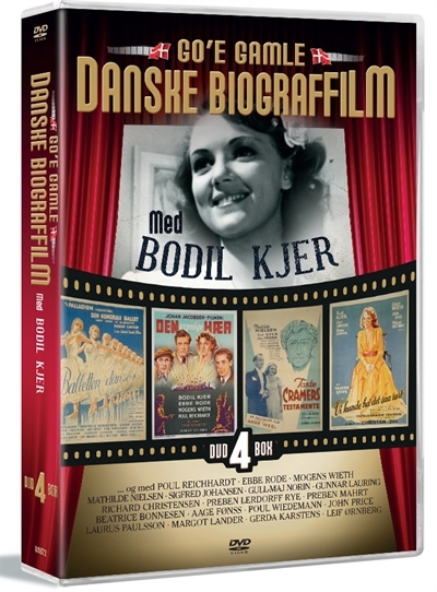 BODIL KJER - GOÉ GAMLE DANSKE BIOGRAFFILM (4-DVD) [DVD]