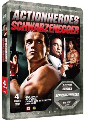 ARNOLD SCHWARTZENEGGER - ACTION HEROES [DVD]