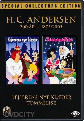 Kejserens nye klæder + Tommelise [DVD]