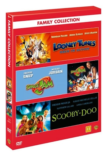 Looney Tunes: Back in Action (2003) + Space Jam (1996) + Scooby-Doo (2002) [DVD]