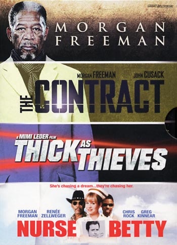 The Contract (2006) + Thick as Thieves (2009) + Nurse Betty (2000) [DVD]