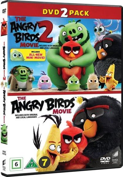 ANGRY BIRDS MOVIE 1+2 BOX, THE - 2-DVD BOX [DVD]