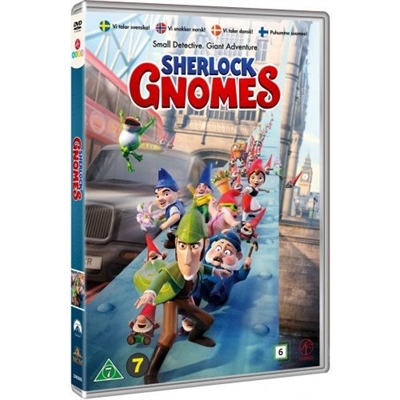 Gnomeo & Juliet 2: Mesterdetektiven Sherlock Gnomes (2018) [DVD]