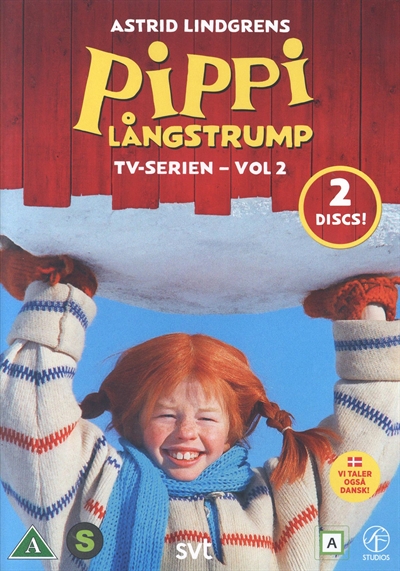 Pippi Langstrømpe - afsnit 6-9 [DVD]