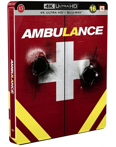 AMBULANCE (2022) - 4K ULTRA HD STEELBOOK [4K ULTRA HD]