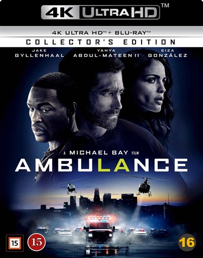 AMBULANCE (2022) - 4K ULTRA HD [4K ULTRA HD]