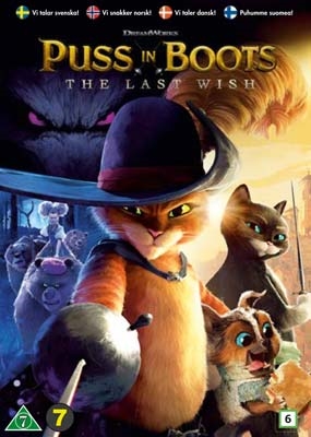 Den bestøvlede kat og ønskestjernen (2022) [DVD]