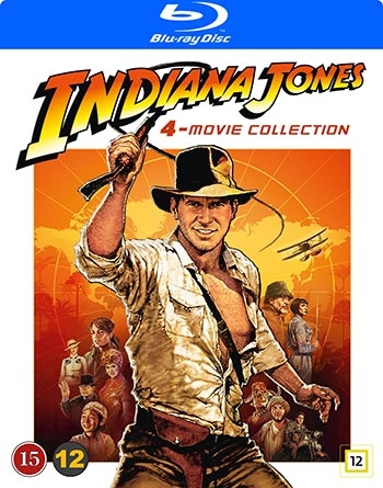 INDIANA JONES QUADRILOGY - THE COMPLETE ADVENTURES [BLU-RAY]