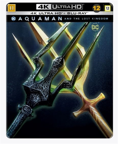 AQUAMAN AND THE LOST KINGDOM - 4K ULTRA HD STEELBOOK  [4K ULTRA HD ]