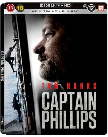 CAPTAIN PHILLIPS STEELBOOK (2-DISC LTD EDIT) - 4K ULTRA HD [4K ULTRA HD ]