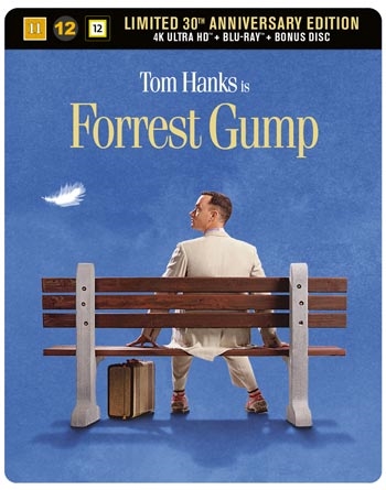 FORREST GUMP STEELBOOK (3-DISC LTD EDIT) - 4K ULTRA HD [4K ULTRA HD ]