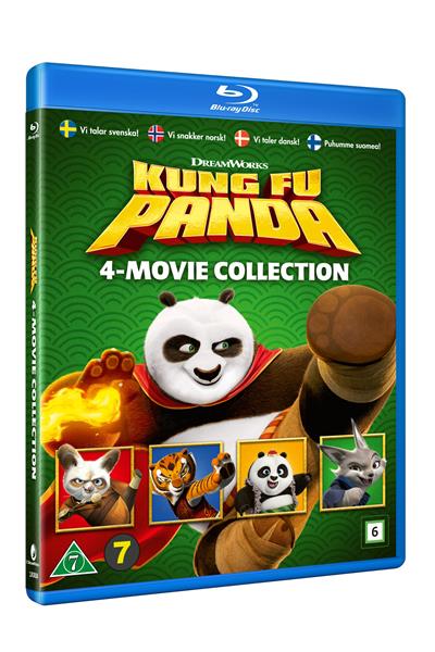 Kung Fu Panda 1-4 [BLU-RAY]