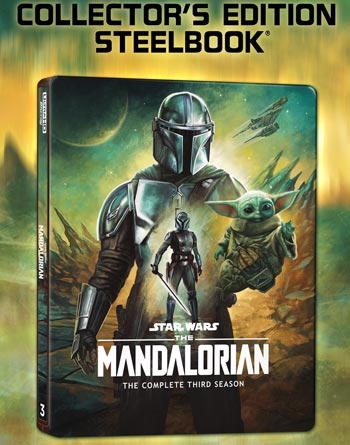 The Mandalorian - sæson 3 (2023) Steelbook [4K ULTRA HD + BLU-RAY IMPORT - UDEN DK TEKST]