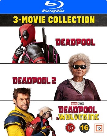 Deadpool (2016) + Deadpool 2 (2018) + Deadpool & Wolverine (2024) [BLU-RAY]