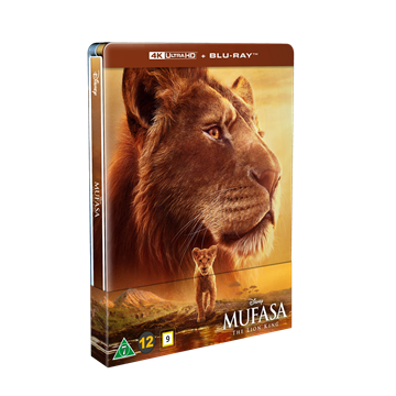 Mufasa: Løvernes konge (2024) steelbook [4K ULTRA HD]