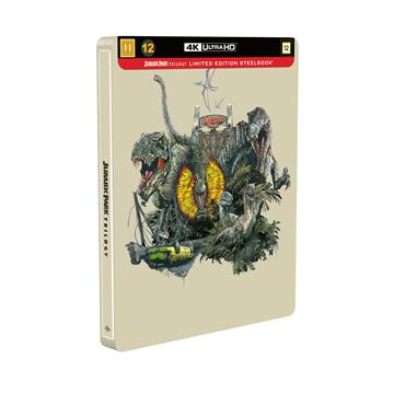 Jurassic Park Trilogy steelbook [4K ULTRA HD]